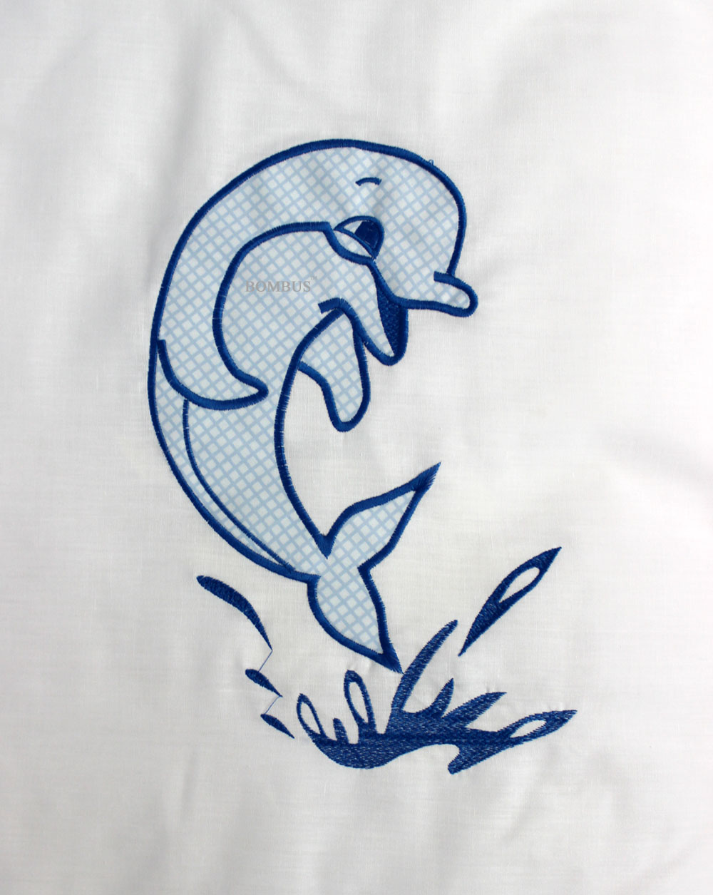 Комплект постельных принадлежностей – Дельфинчик, 7 предметов, цвет - голубой  